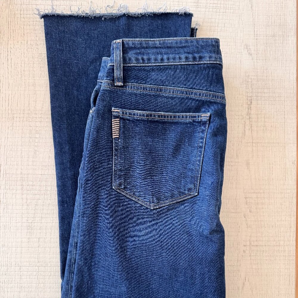 PAIGE Blue Cropped Jeans
